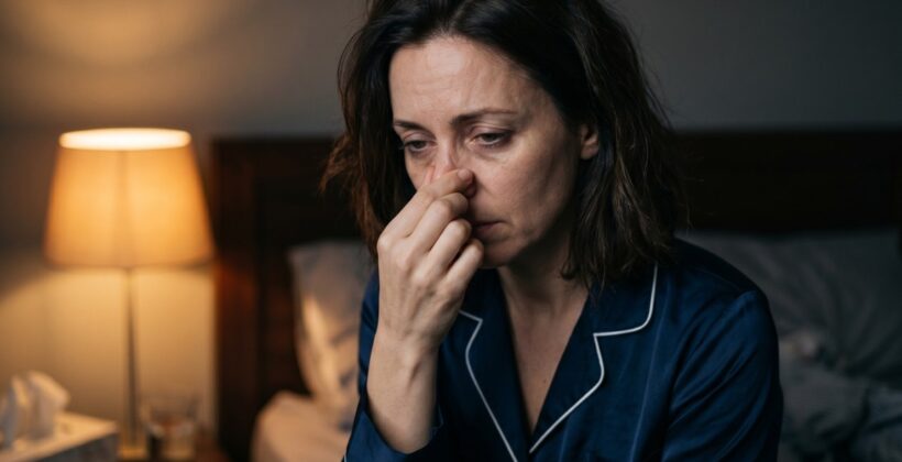 Zatkany nos tylko po jednej stronie Zatkany nos tylko po jednej stronie
