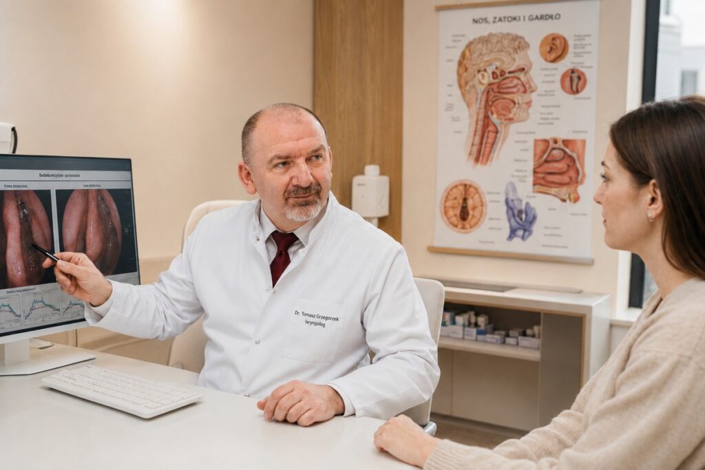 Doktor Grzegorzek tłumaczy skrzywienie przegrody nosowej